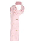 WINTER BLOOM PINK ROSE Cotton Scarf