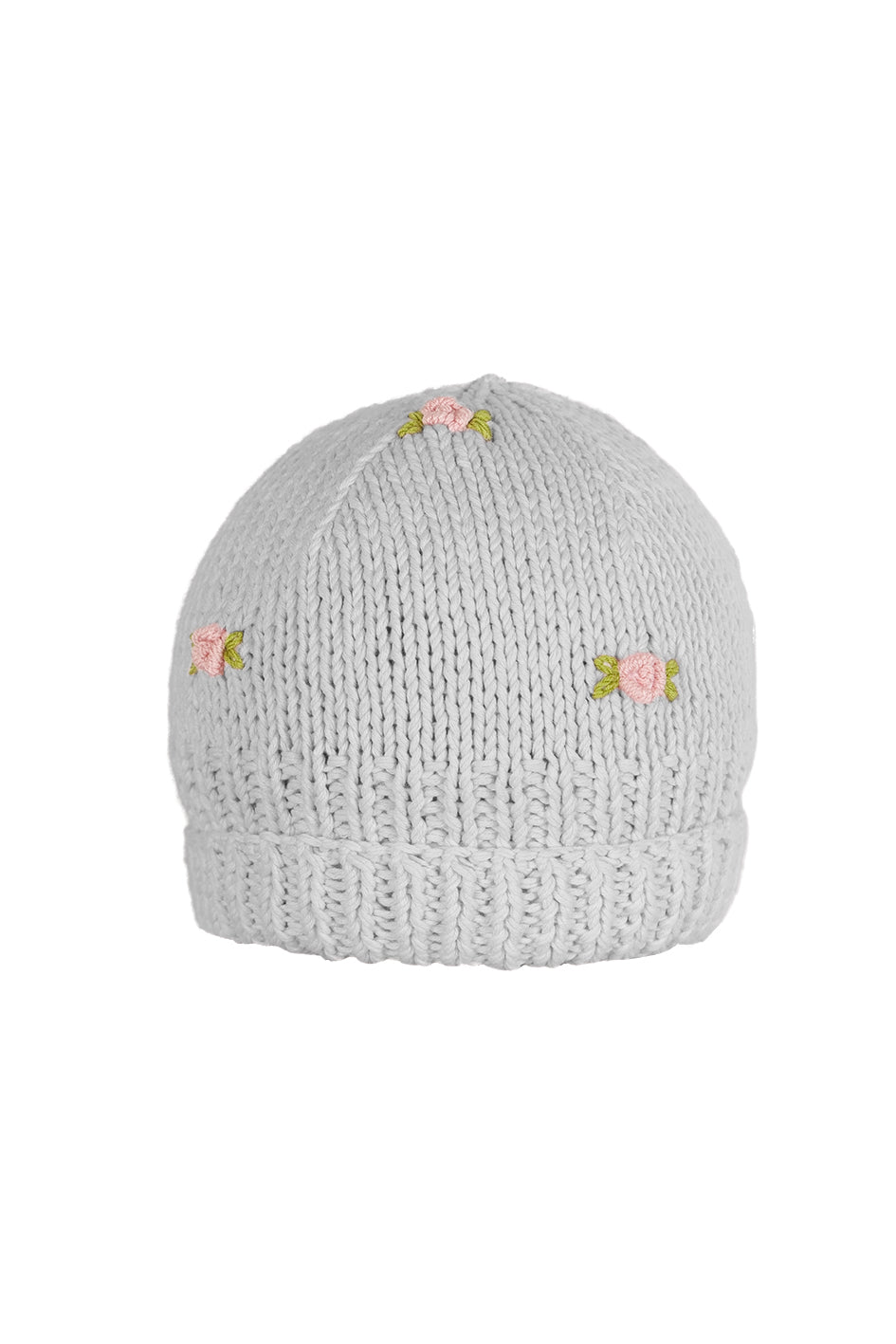 WINTER BLOOM PINK ROSE Cotton Beanie Hat – Fanm Mon