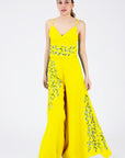 Passion Pant Set In Bright Yellow