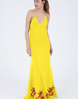 Koreli Maxi Dress (Wanga Collection) in Bright Yellow