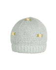 WINTER BLOOM YELLOW ROSE Cotton Beanie Hat