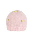 WINTER BLOOM YELLOW ROSE Cotton Beanie Hat