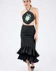 Simbi Lili Skirt Set in Black