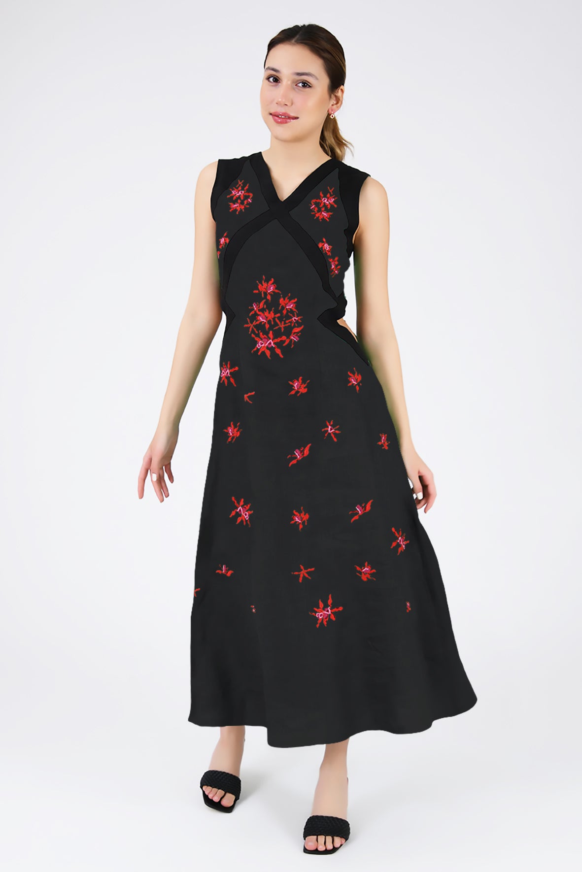 Loa Dress (Wanga Collection) in Black