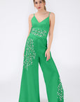 Cali Pant Set (Wanga Collection) in Kelly Green