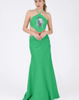Simbi Sako Skirt Set in Kelly Green