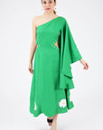 Narma Dress (Wanga Collection) in Kelly Green