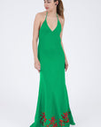 Koreli Maxi Dress (Wanga Collection) in Kelly Green