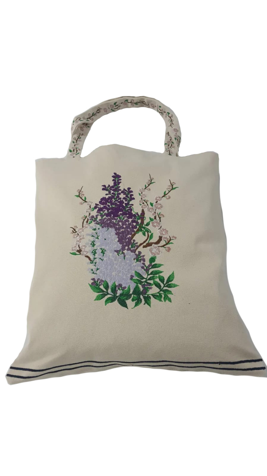 WISTERIA Canvas Tote Bag