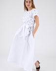 Valenica Dress With Tie Waist Belt (Detachable)