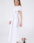 Side View of Valencia Dress by Fanm Mon