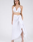 Fanm Mon Imen Skirt Set In White