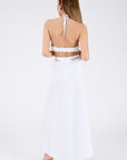 Back View of the Imen Skirt Set