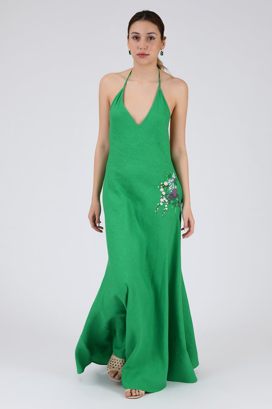 VICTORIA DRESS | FANM MON (Wanga Collection) L / Kelly Green VICTORIA DRESS | FANM MON (Wanga Collection) L / Kelly Green
