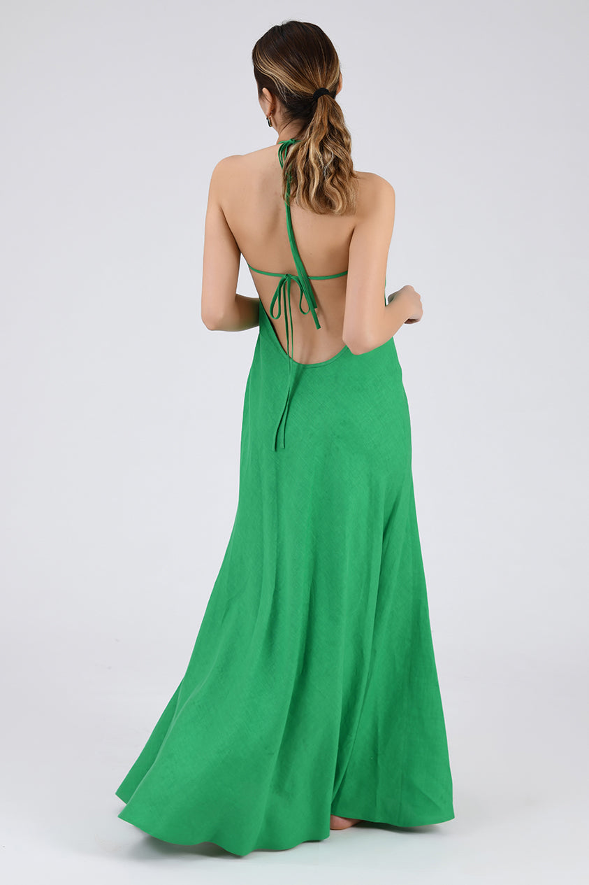 Victoria Maxi Dress Back View(Wanga Collection)