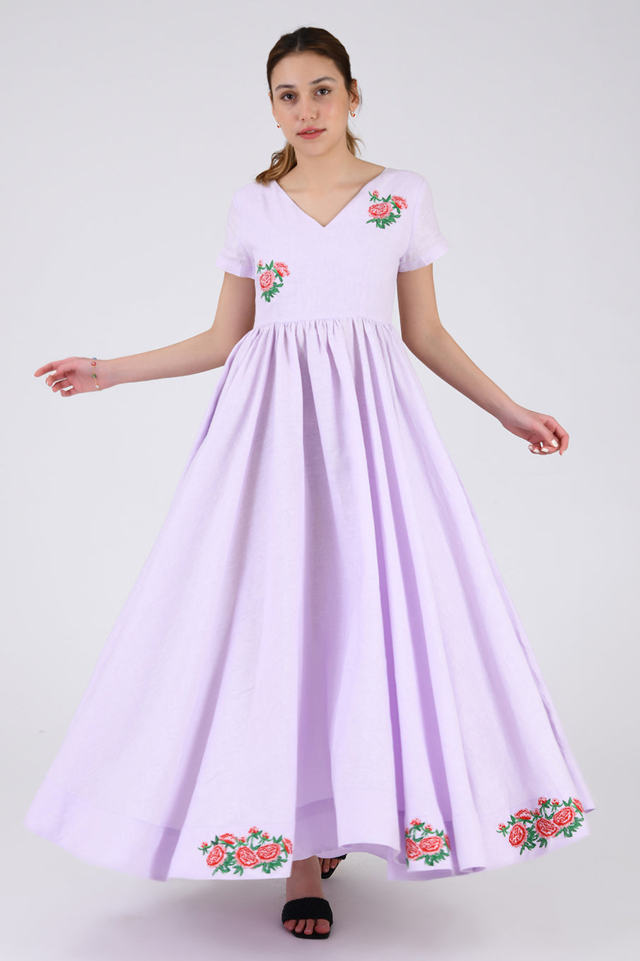 Artem Dress in Lilac 