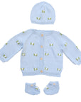 WINTER BLOOM COTTON BABY SET