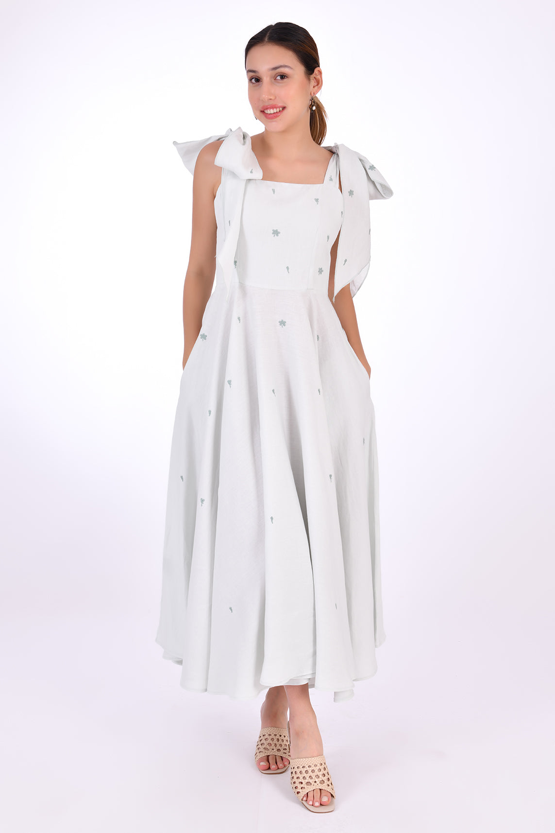 FANM MON SARA MARASSA WITH TIE SHOULDERS