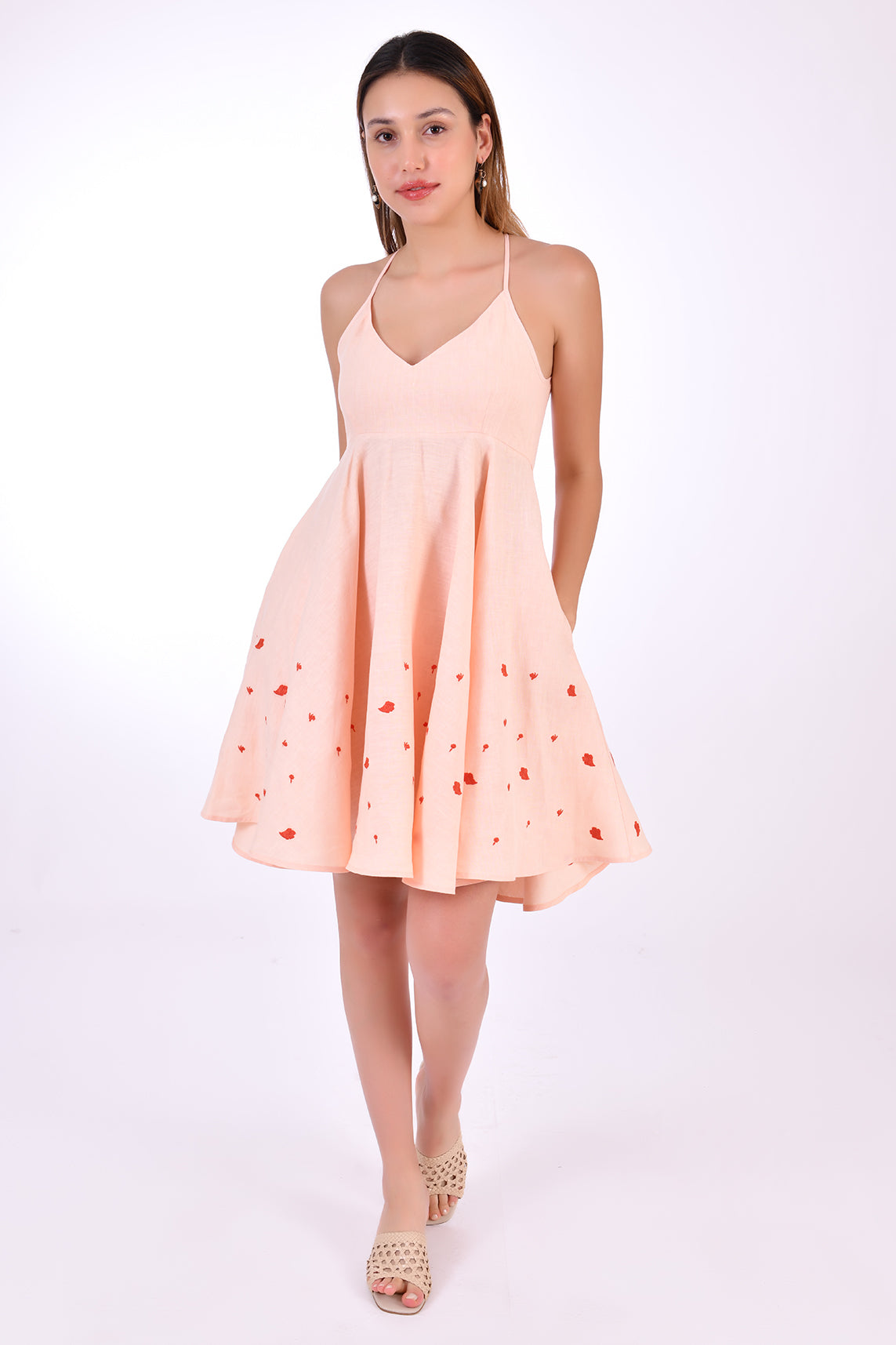 Fanm Mon Mella Linen Dress, Made to Measure.