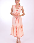 Fanm Mon Ceylin Midi Linen Dress