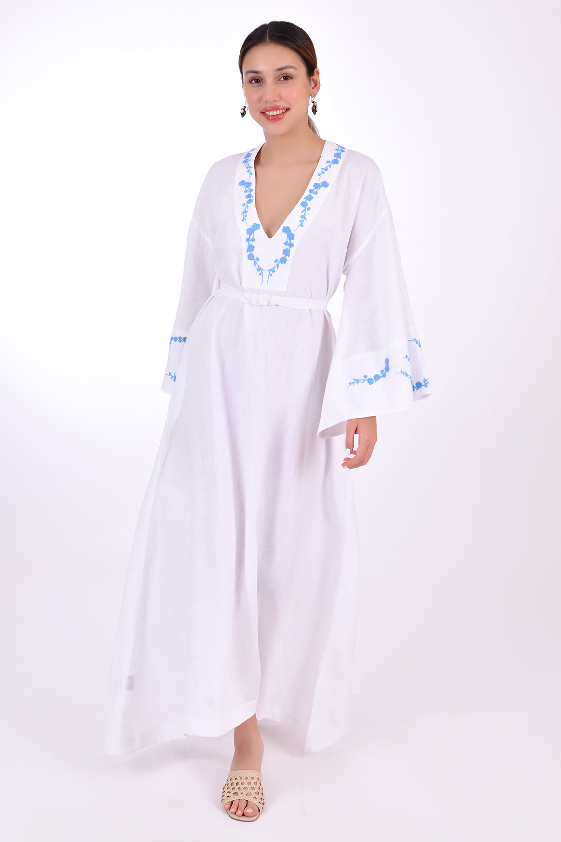 Fanm Mon Made to Order Sou De Linen Dress