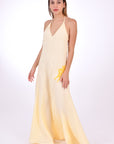 Victoria Halter Maxi Dress