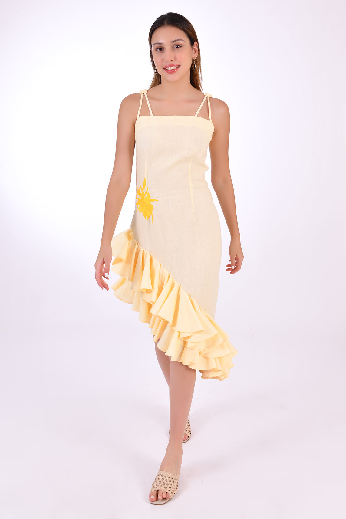 Fanm Mon | Freda Dress (Marassa Collection) XXS / Light Yellow Fanm Mon | Freda Dress (Marassa Collection) XXS / Light Yellow