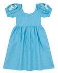 Fanm Mon x Minnow Girl's Puff Sleeve Dress