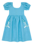 Fanm Mon x Minnow Girl's Puff Sleeve Dress