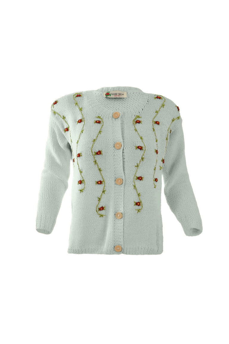 CLEMATIS Cotton Cardigan