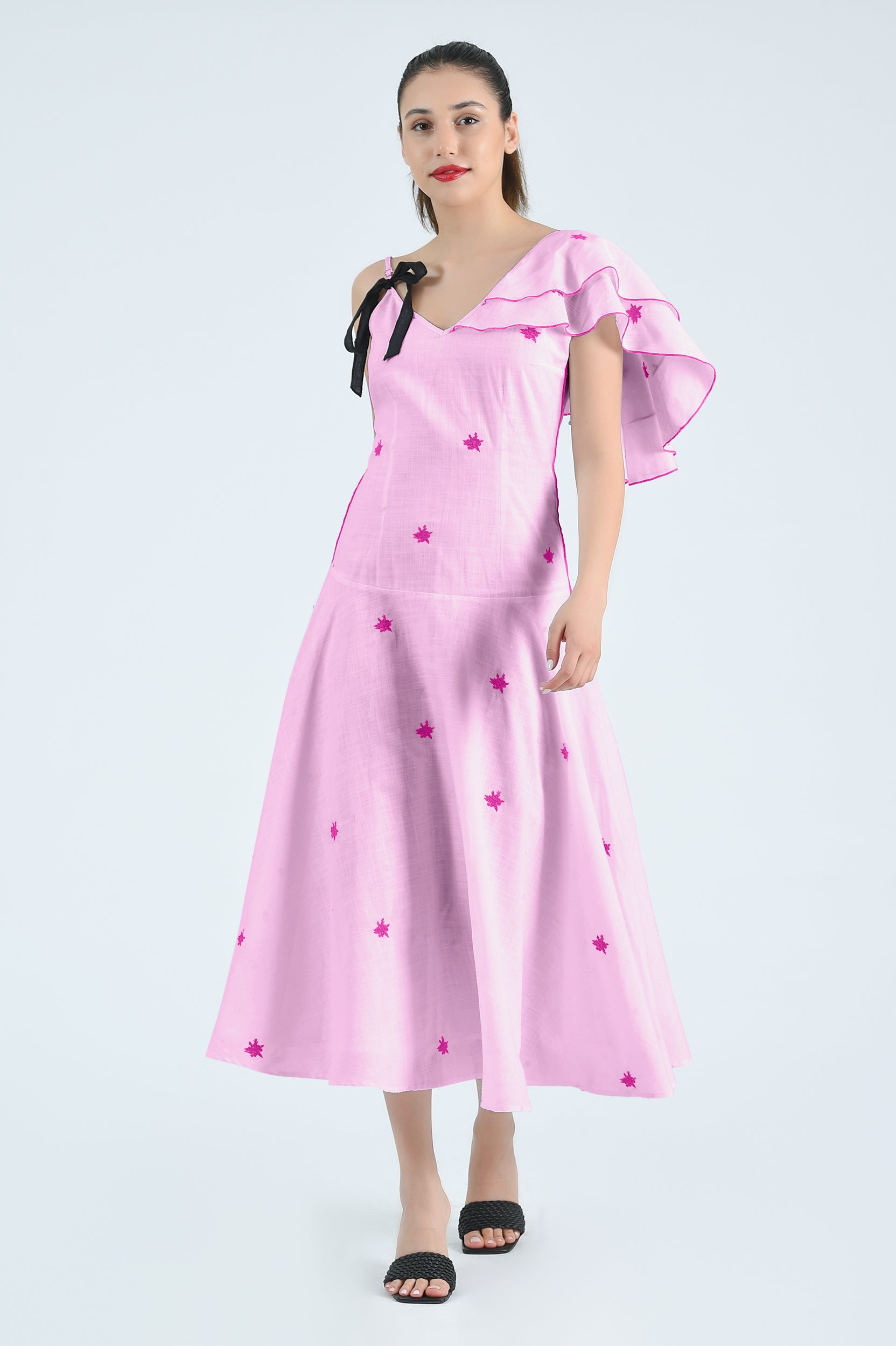 FANM MON | POPPY COTTON DRESS (Precious Collection)