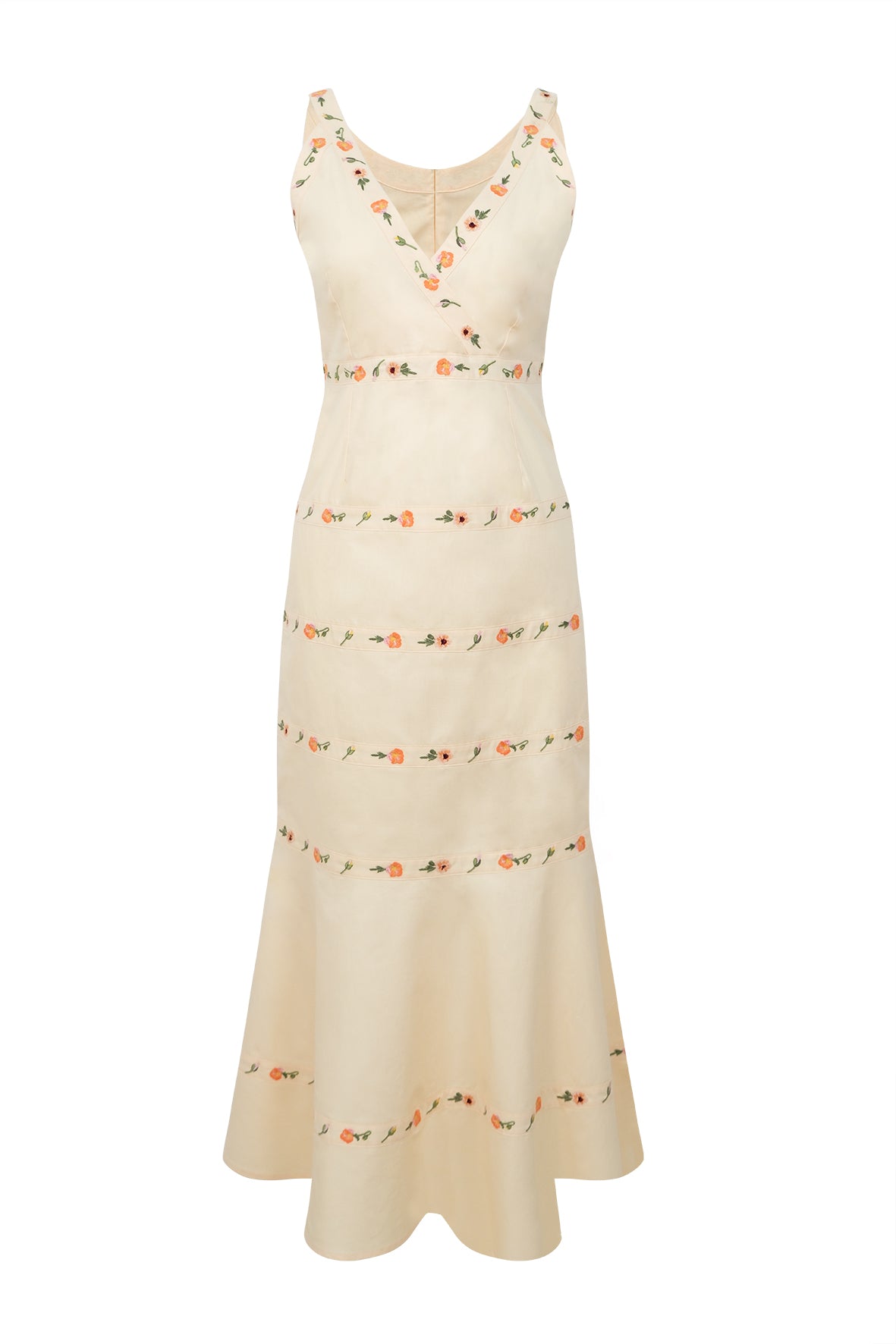 ALANCA DRESS IN LIGHT YELLOW SPRING 2025