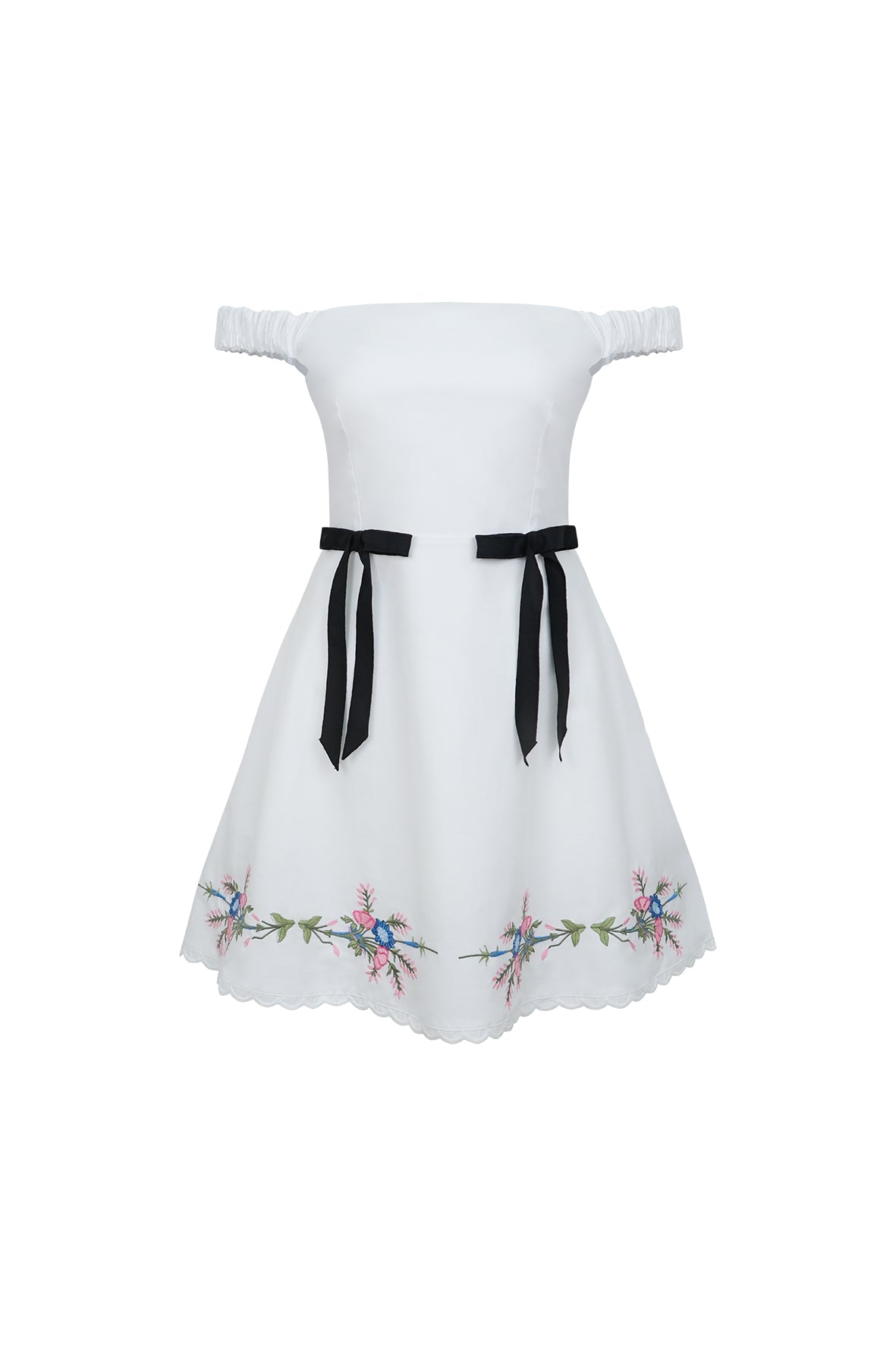 Fanm Mon Aycan off the shoulder dress.