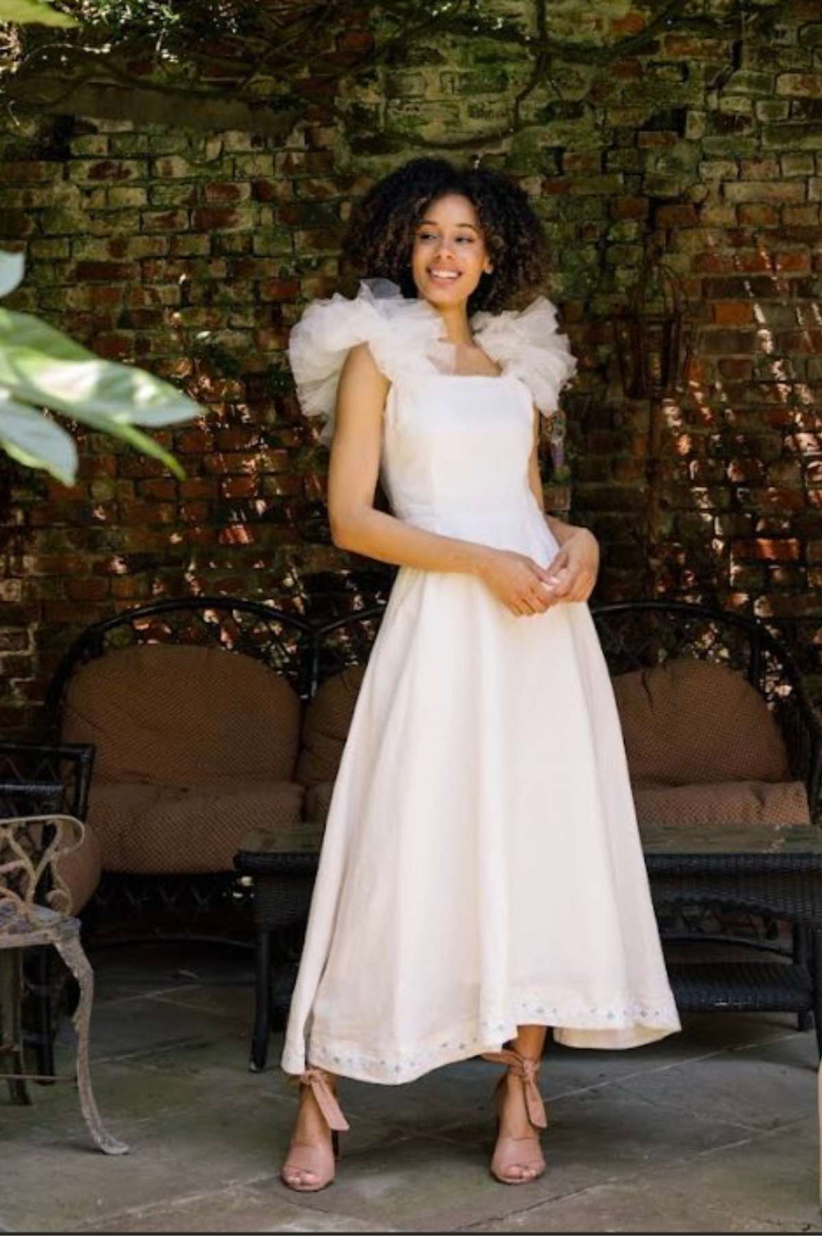 AFYON TULLE DRESS | FANM MON S / Geranium Pink AFYON TULLE DRESS | FANM MON S / Geranium Pink