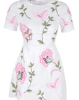 Fanm Mon x OTM Mini Pink Floral Grace Dress