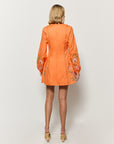 Backview of the Chorzele Mini Dress.