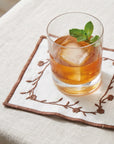 FLORAL VINE COCKTAIL NAPKINS (Set of 4)