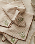 LILY OF THE VALLEY DINNER NAPKINS (Set of 4)