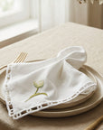 TULIP DINNER NAPKINS (SET OF 4)