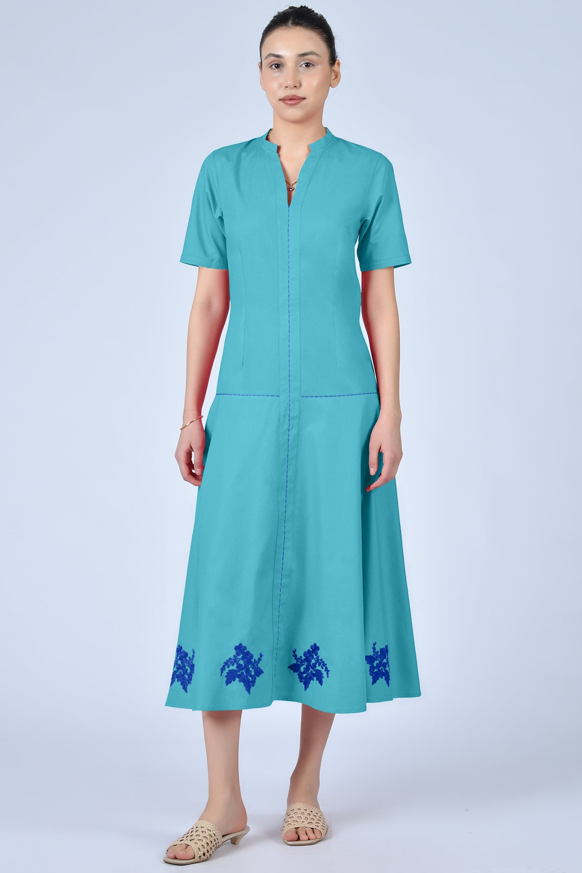 VEGAS DRESS | FANM MON S / Indigo Blue VEGAS DRESS | FANM MON S / Indigo Blue