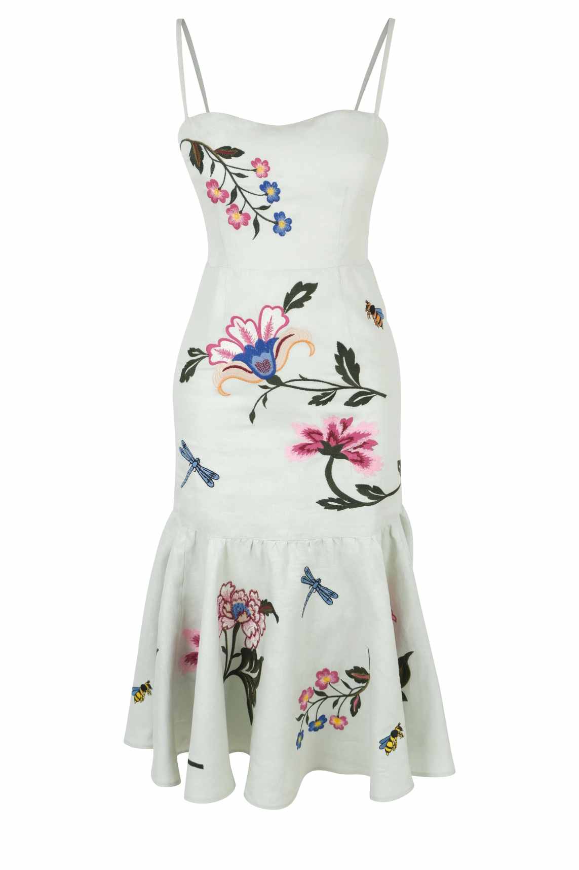 Alice Dress in White Embroidery Alice Dress in White Embroidery