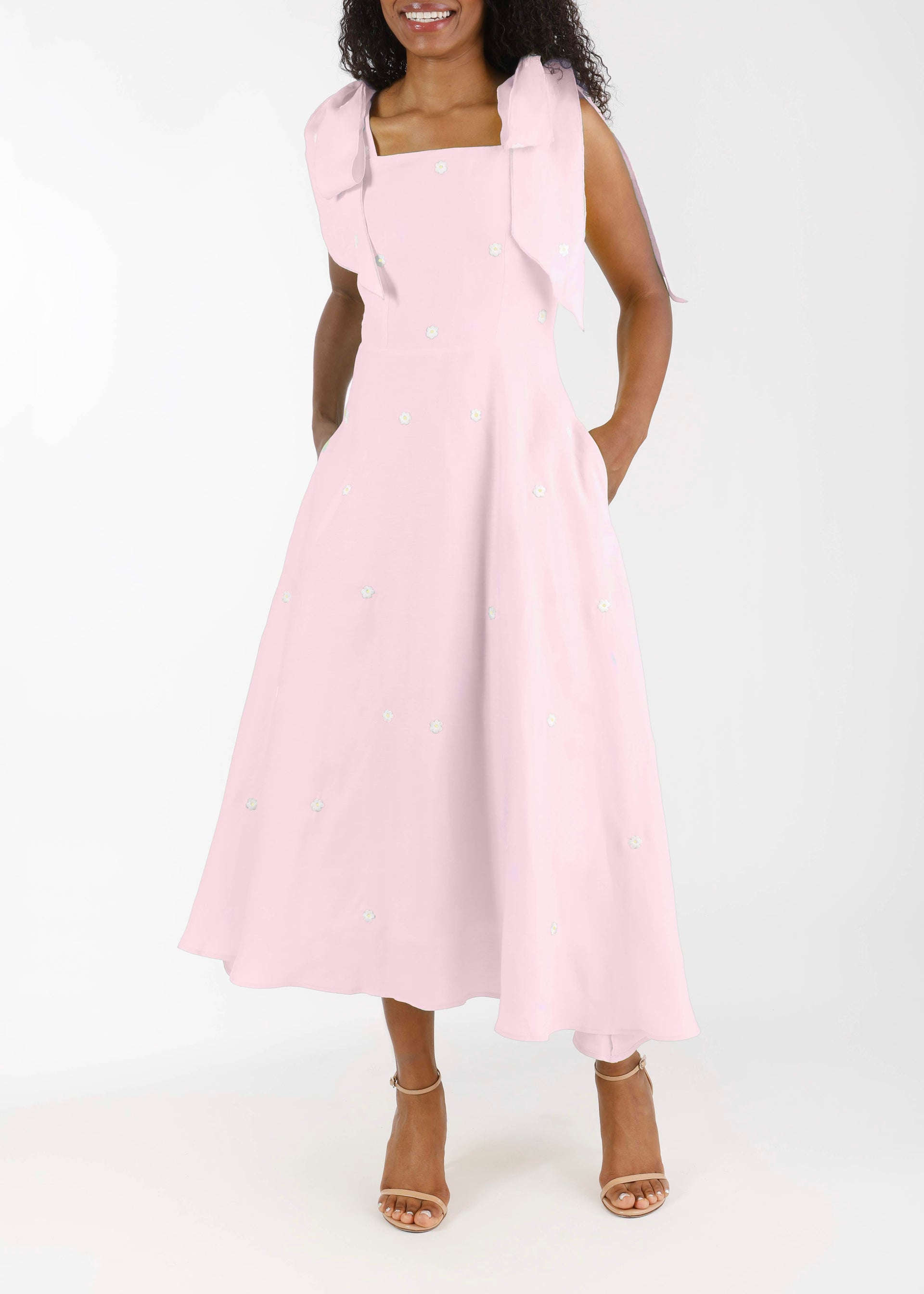 [WW38478] Fanm Mon | Midi Dress