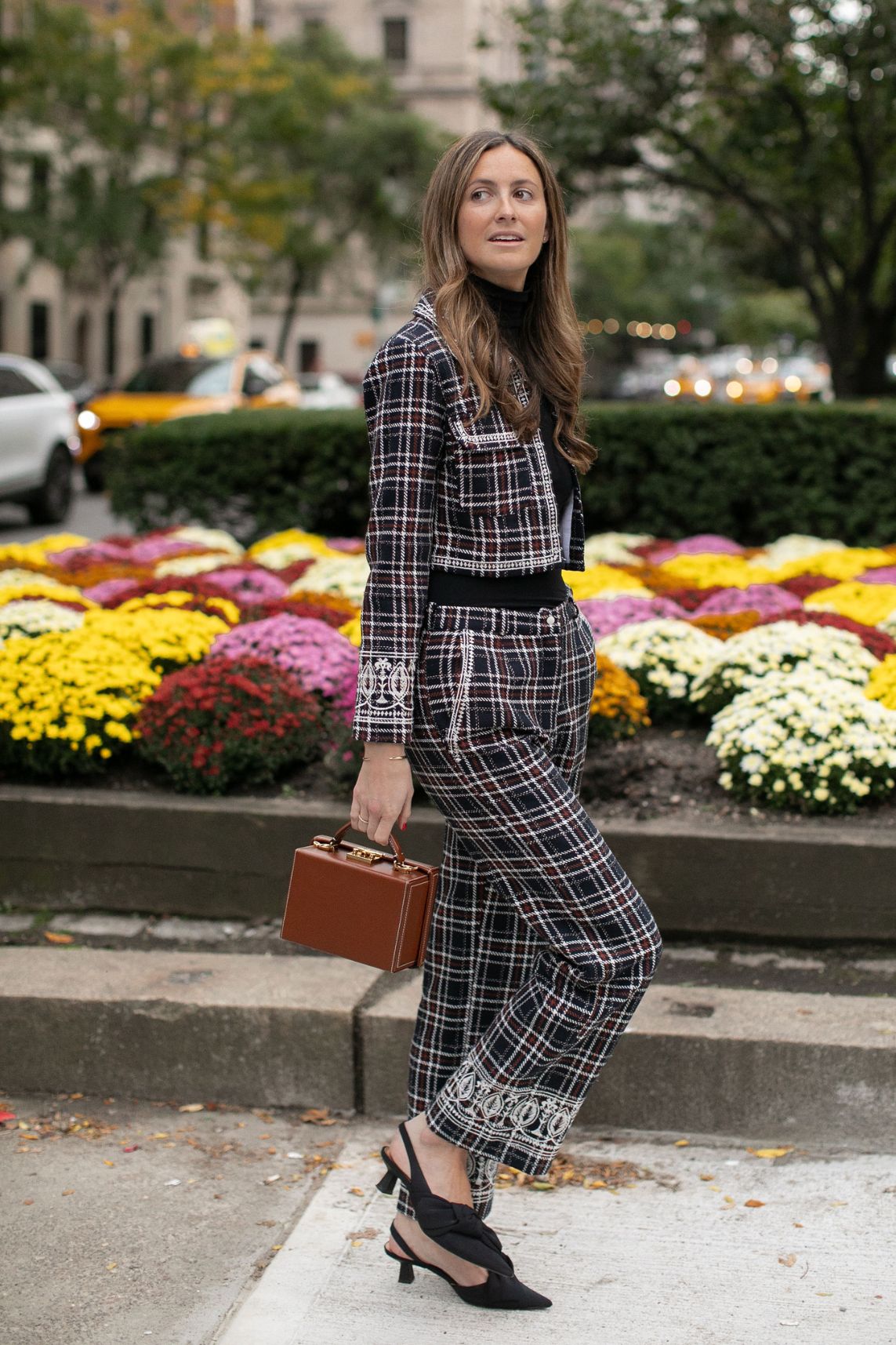 Janie Pierrepont in the Soho Set on the Streets of NYC. 