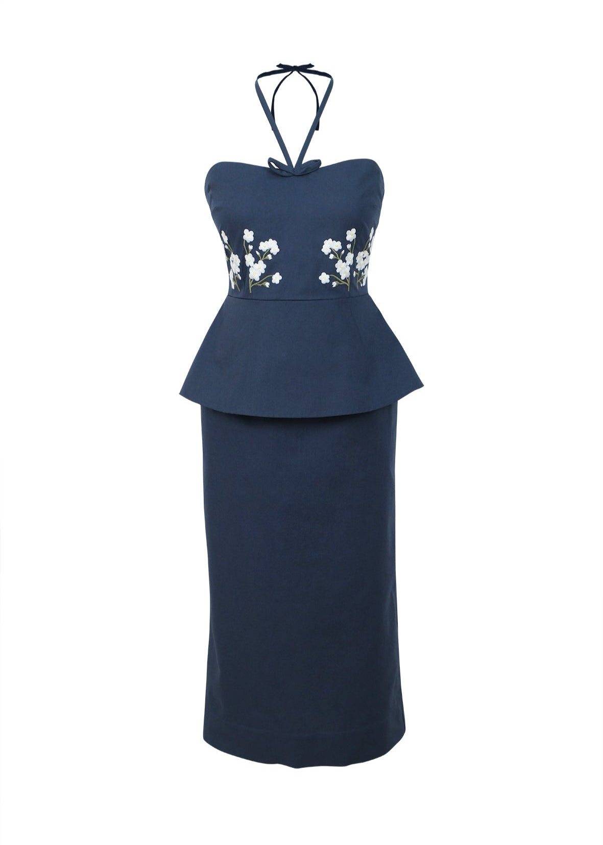 KEVSER DRESS IN INDIGO BLUE