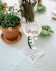 LILY OF THE VALLEY COCKTAIL NAPKINS (Set of 4)