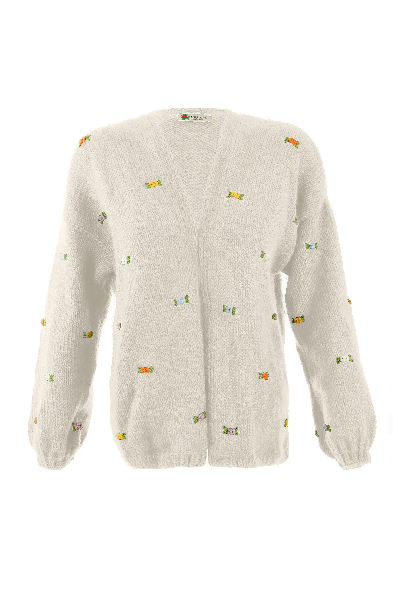 Treat ürself Rose flower motif cardigan Rose flower motif cardigan | Treat ürself