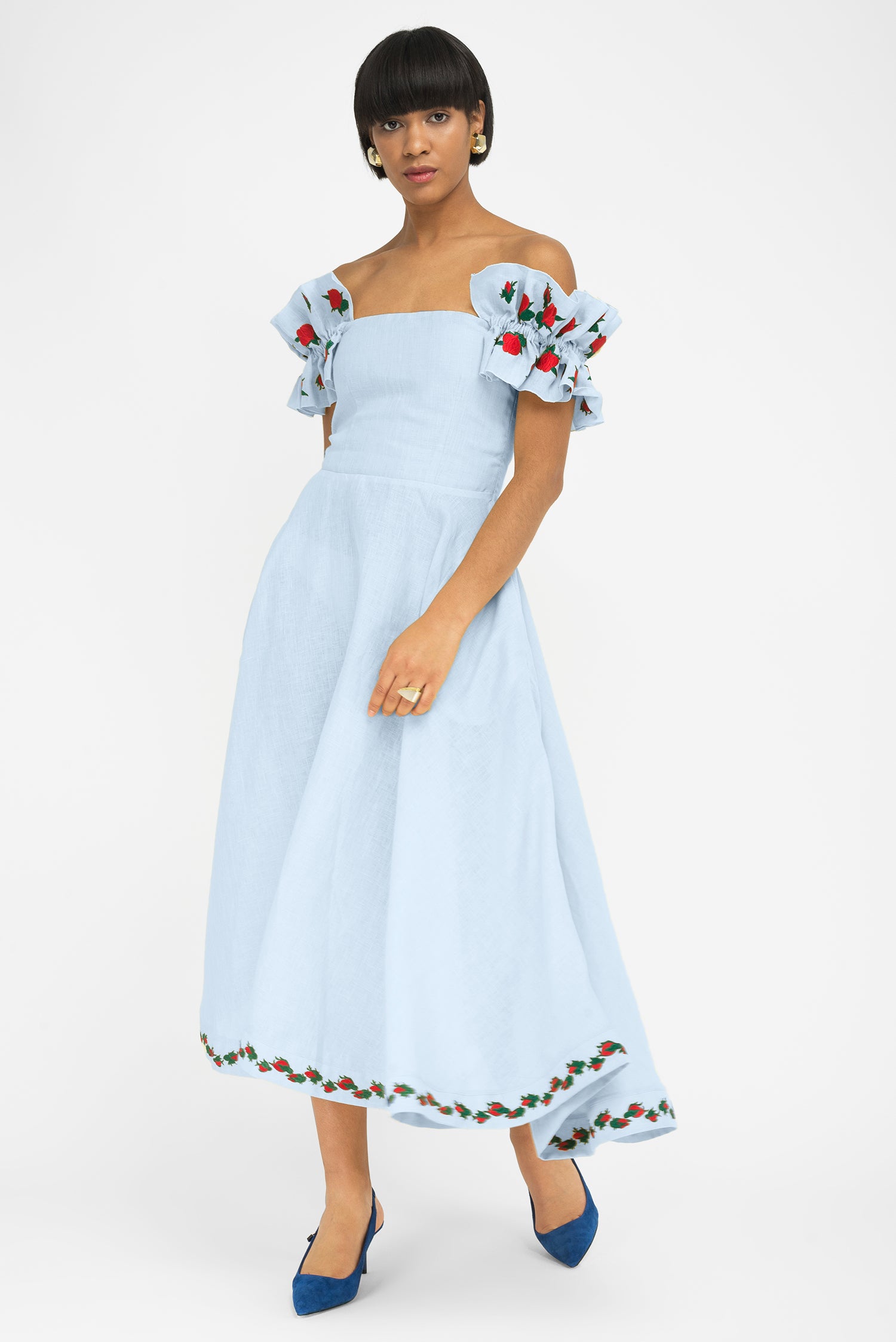 ALANYA ON/OFF THE SHOULDER DRESS | FANM MON