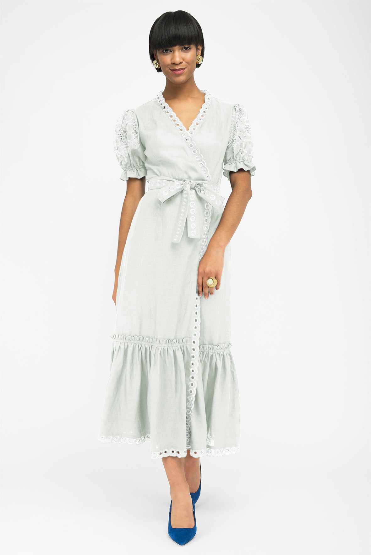 FANM MON | CIDE LINEN DRESS