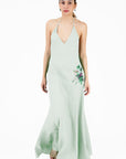 Victoria Maxi Dress From the Wanga Collection In Mint Green