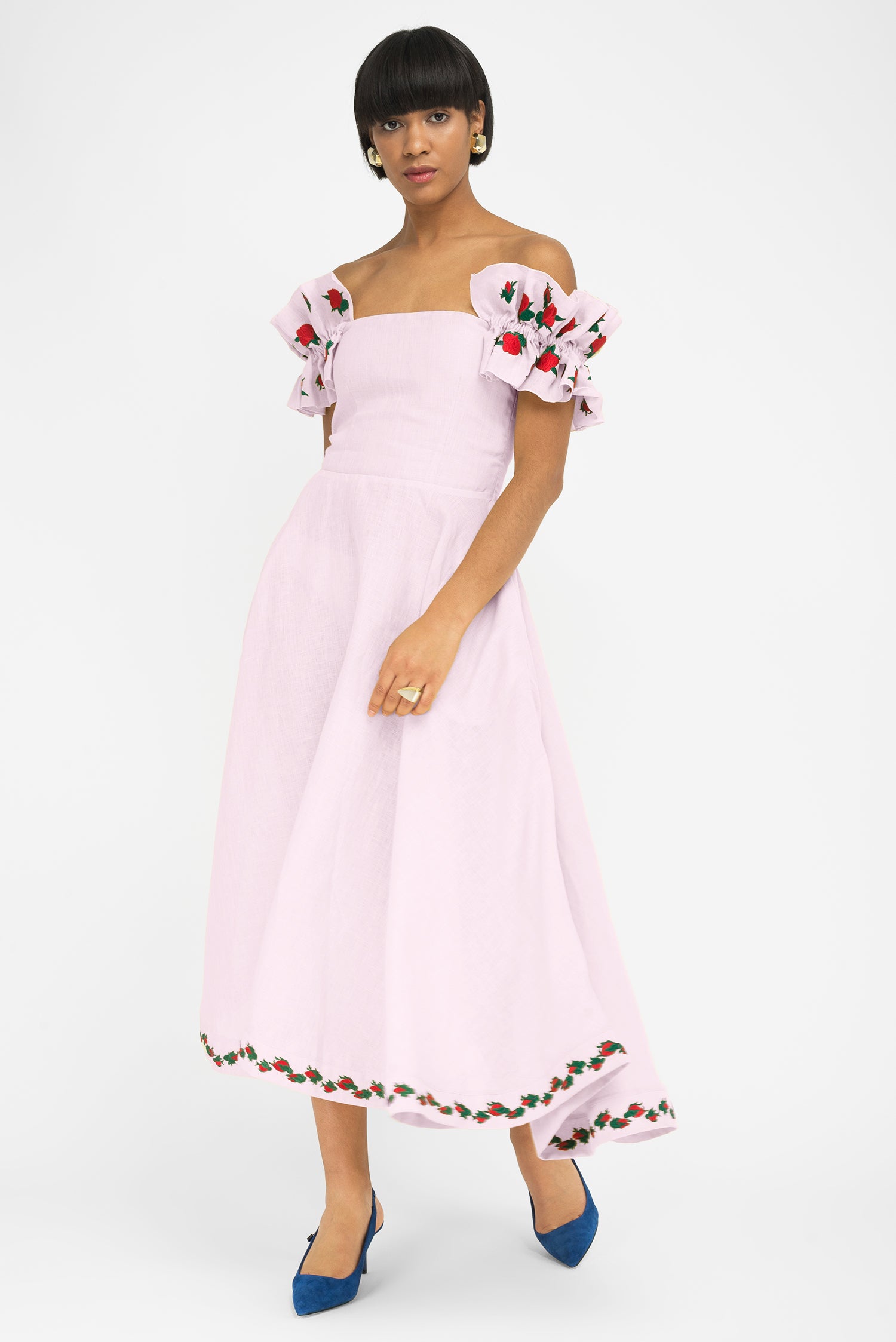 ALANYA ON/OFF THE SHOULDER DRESS | FANM MON